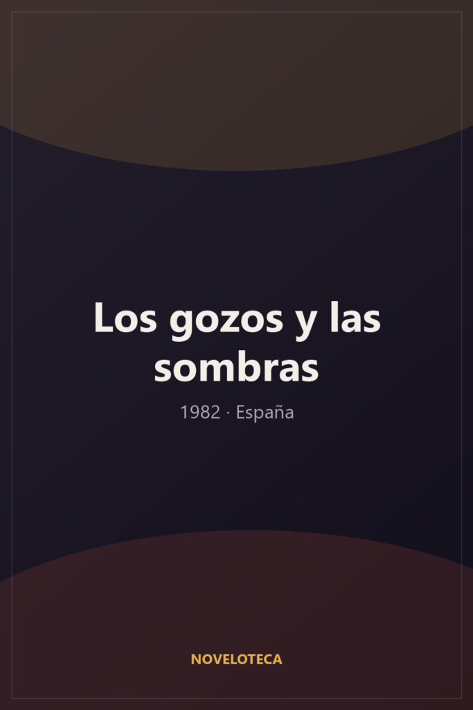 Los gozos y las sombras (1982) – Serie Completa en Español Latino | 480p | España | Drama literario